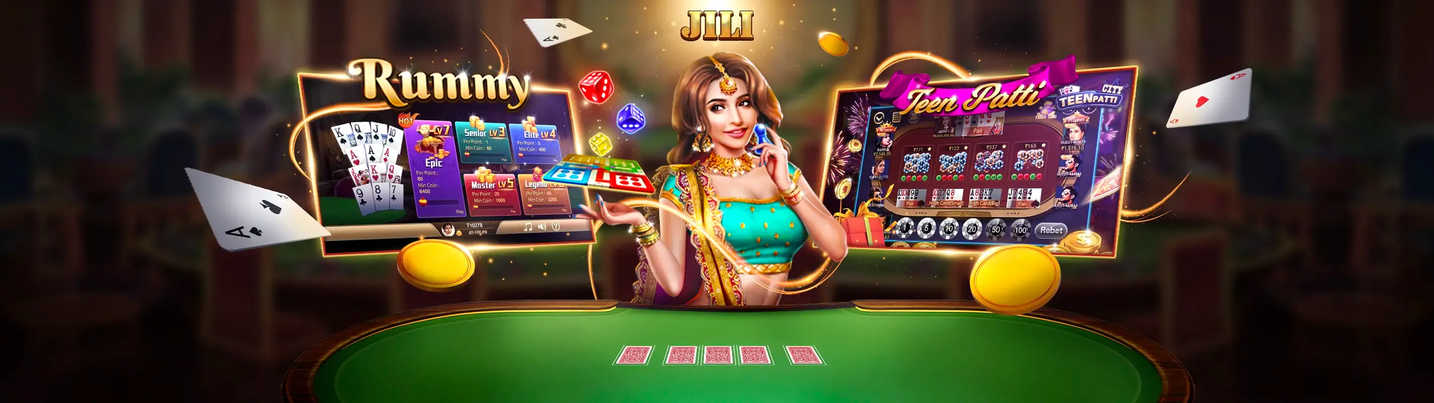 Giao diện ứng dụng bomwin casino trên điện thoại di động
